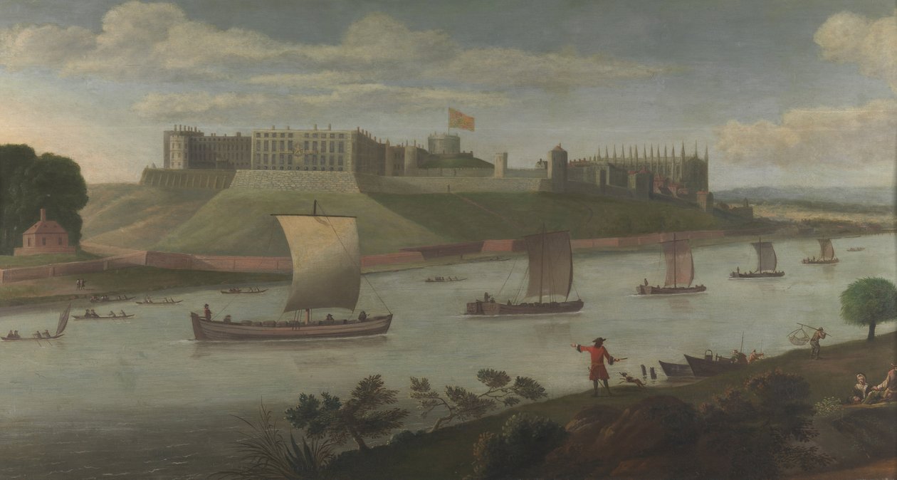 Windsor Castle från Buckinghamshire Bank av Unbekannt Unbekannt
