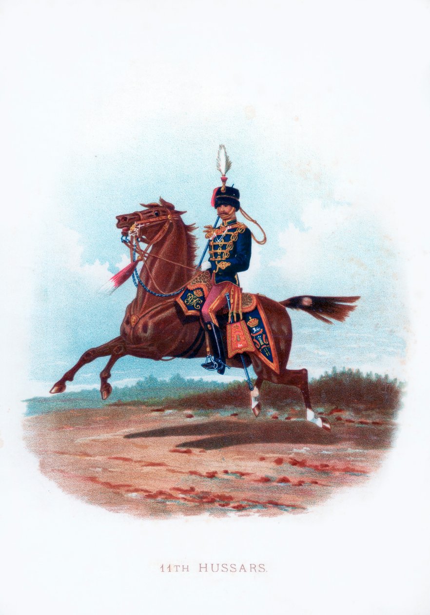 11:e husarerna, 1889 av Unbekannt