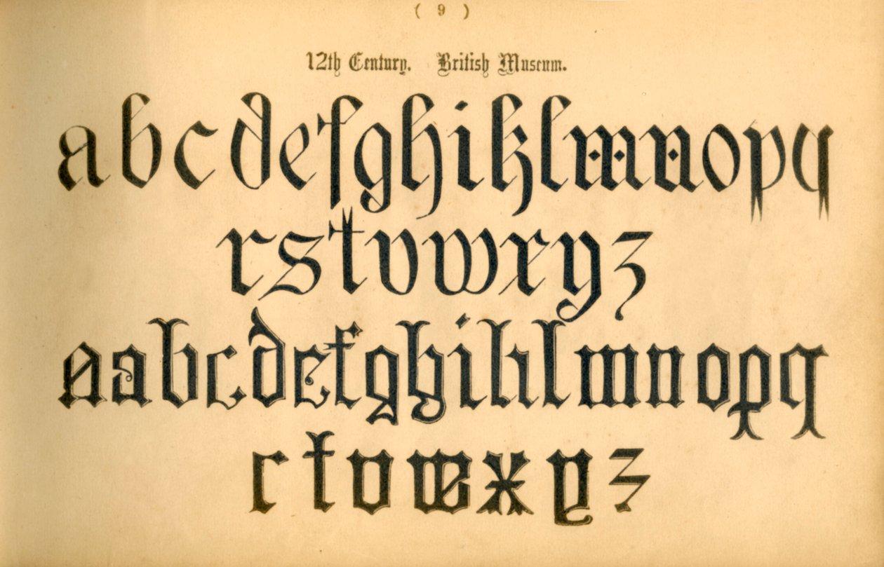 1100-talet. British Museum, 1862 av Unbekannt