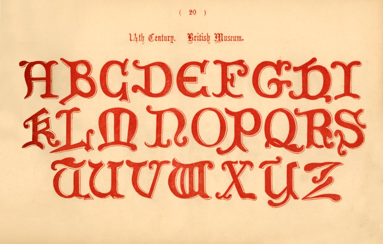 1300-talet. British Museum, 1862 av Unbekannt