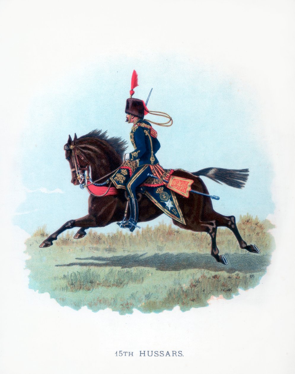 15:e husarerna, 1890 av Unbekannt