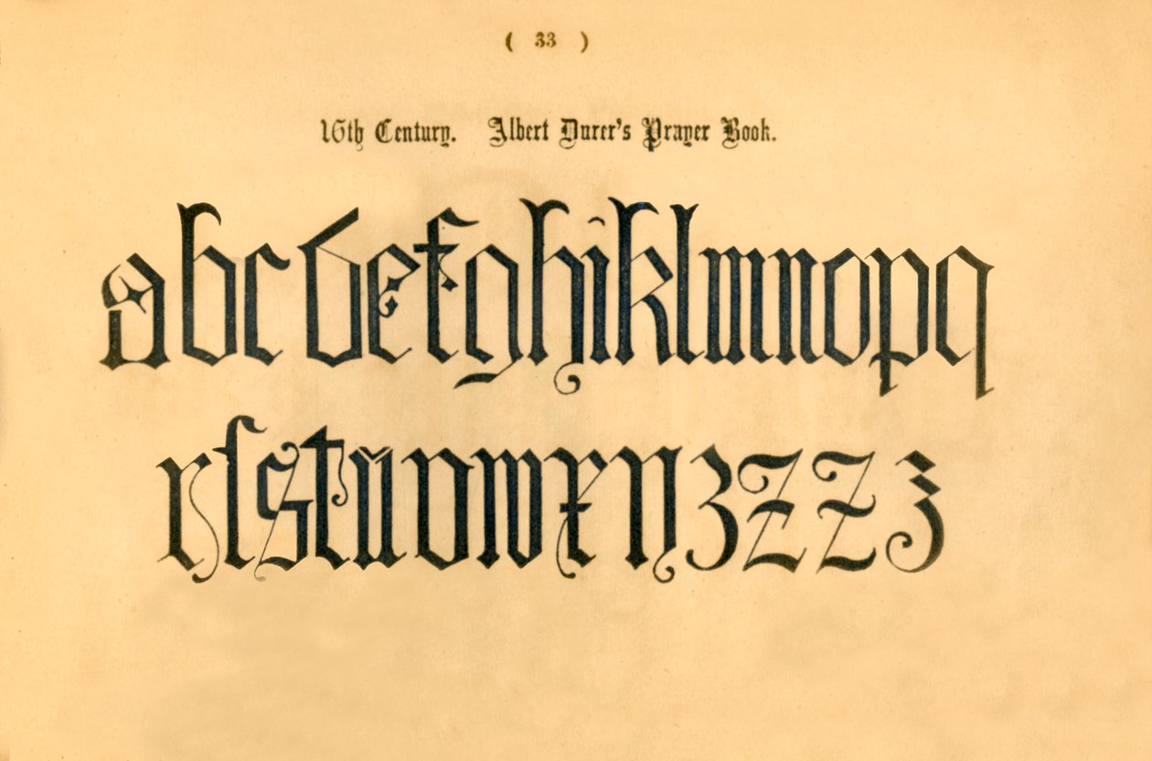 1500-talet. Albert Durers bönbok, 1862 av Unbekannt