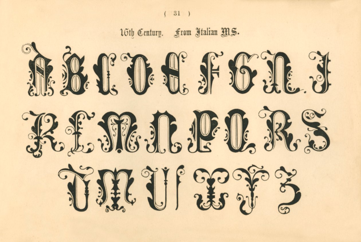 1500-talet. Från italienska MS., 1862 av Unbekannt