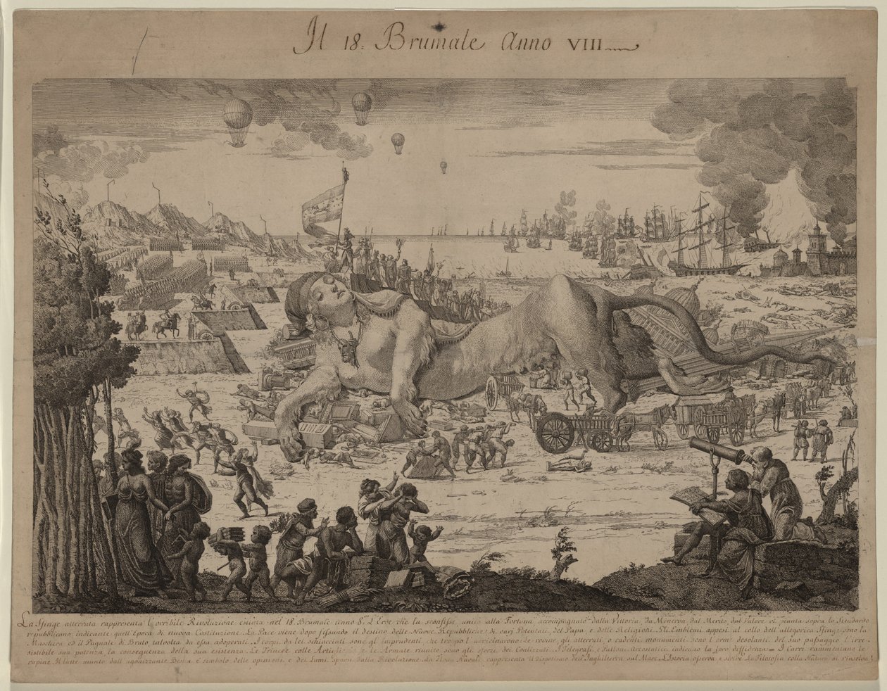 18 Brumaire år VIII 9 november 1799, 1799 av Unbekannt