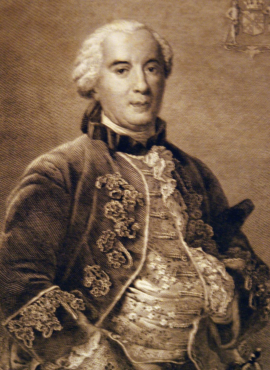 2034N Georges Louis leclerc de BUFFON född 7 september 1707 av Unbekannt