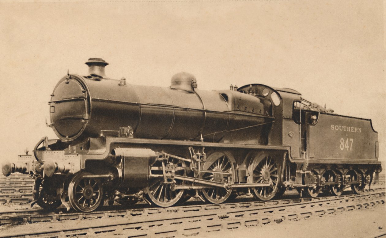 2.6.0. Blandad trafikmotor nr A.847, tidigt 1900-tal. av Unbekannt