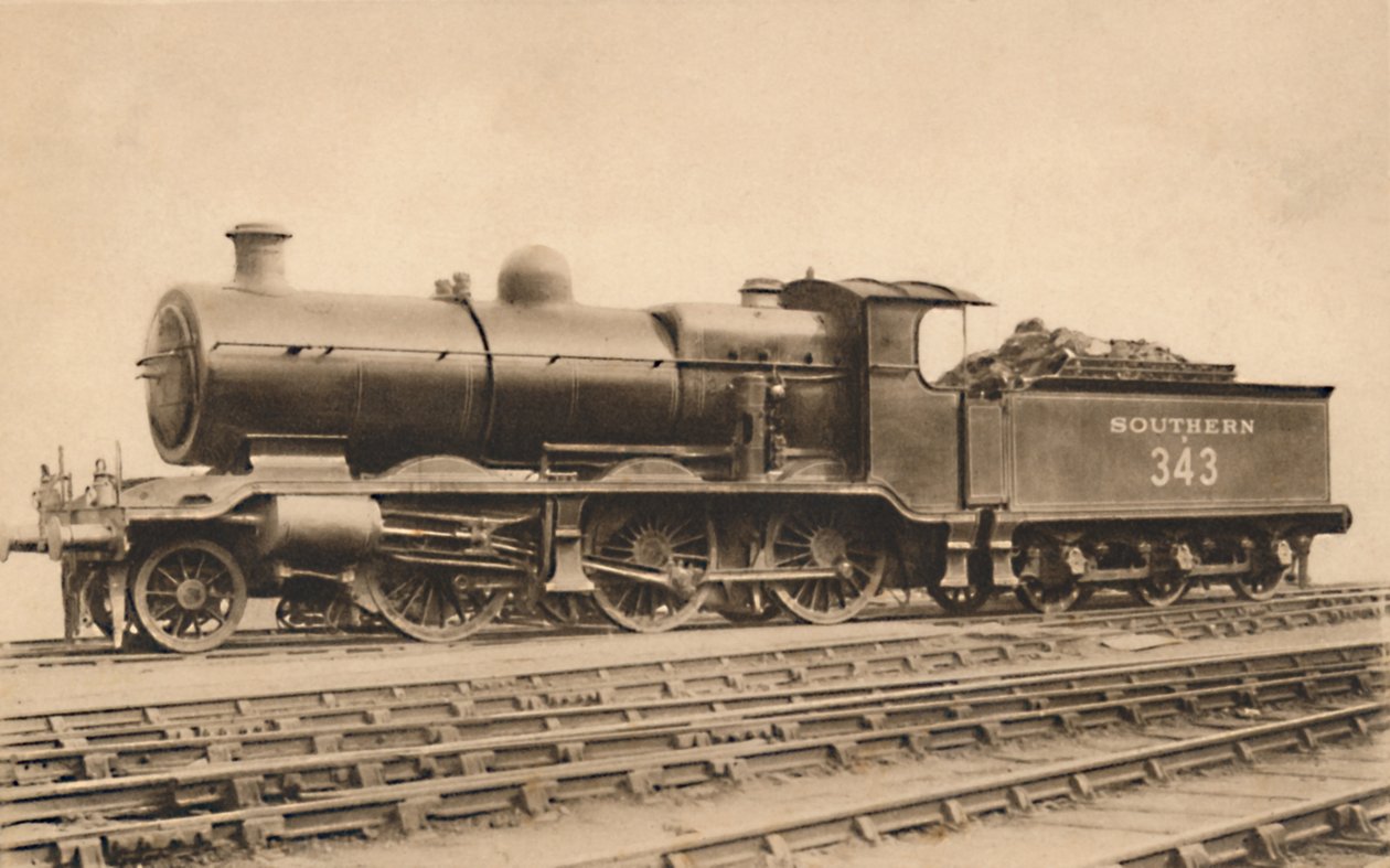 2.6.0. Blandad trafikmotor nr B343, tidigt 1900-tal. av Unbekannt