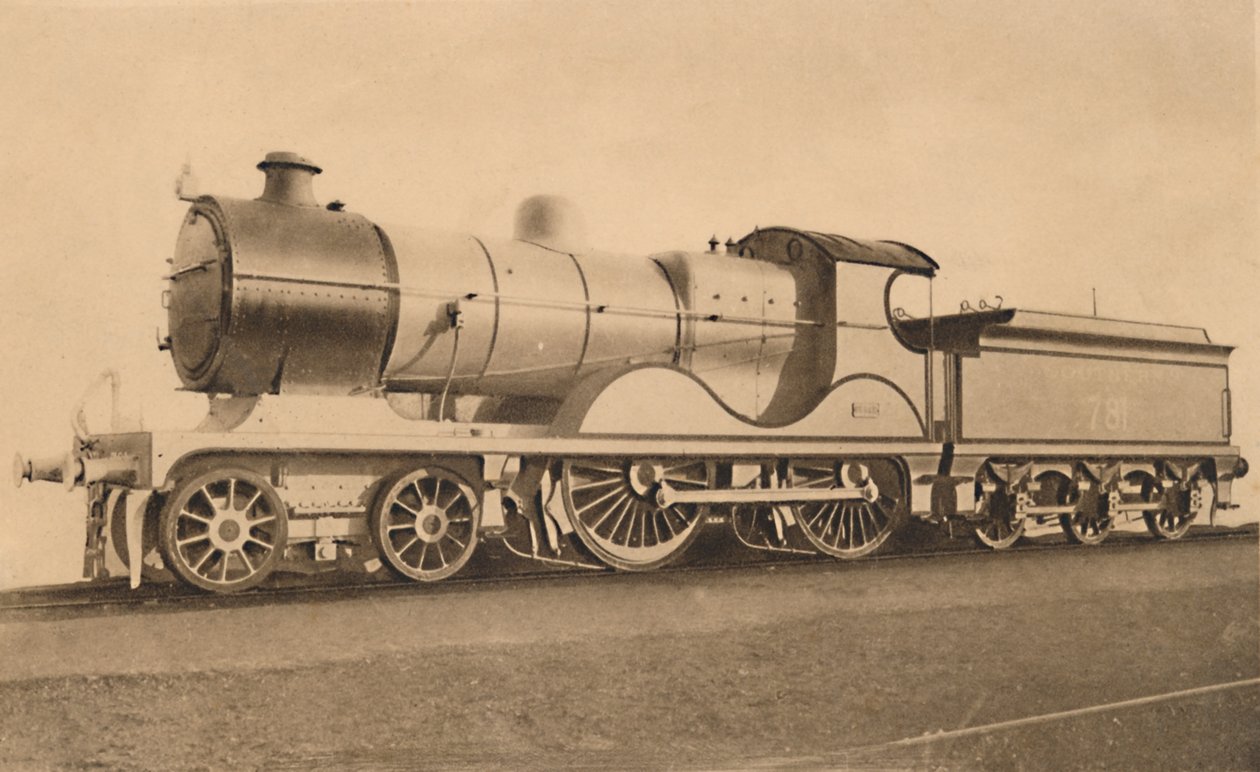 4.4.0. Expressmotor nr. A. 781, tidigt 1900-tal. av Unbekannt