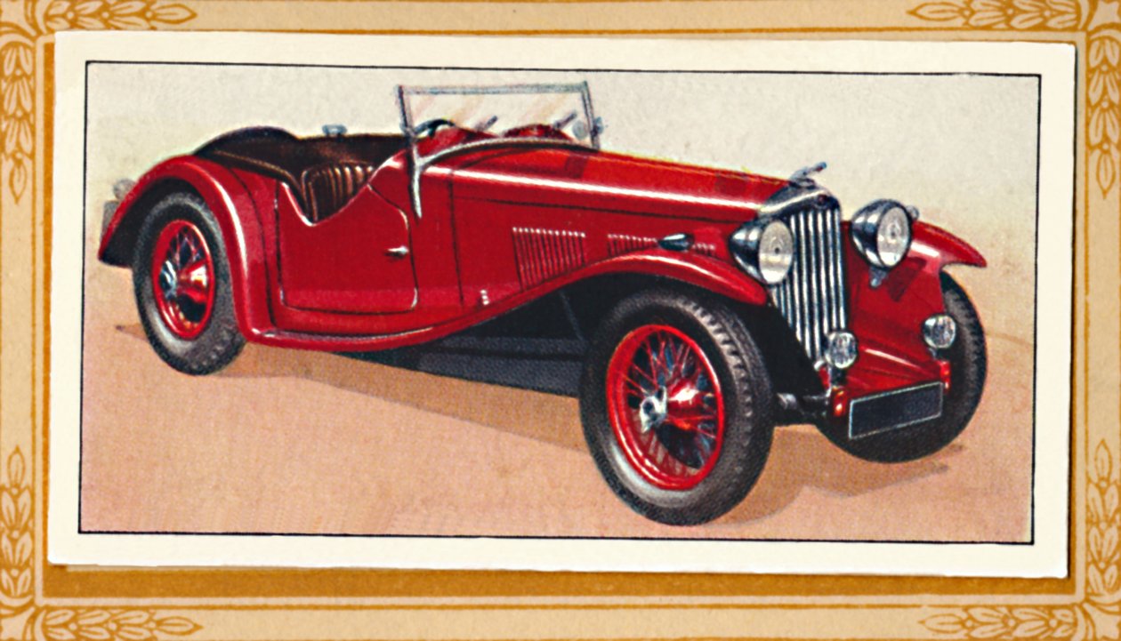 A.C. Sports Two-Seater, c1936 av Unbekannt