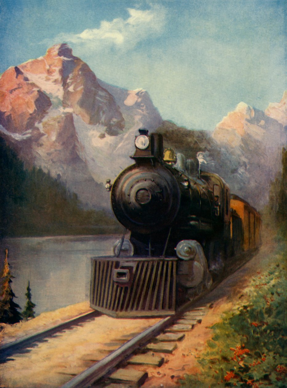 A Canadian Pacific Transcontinental Express, 1930. av Unbekannt