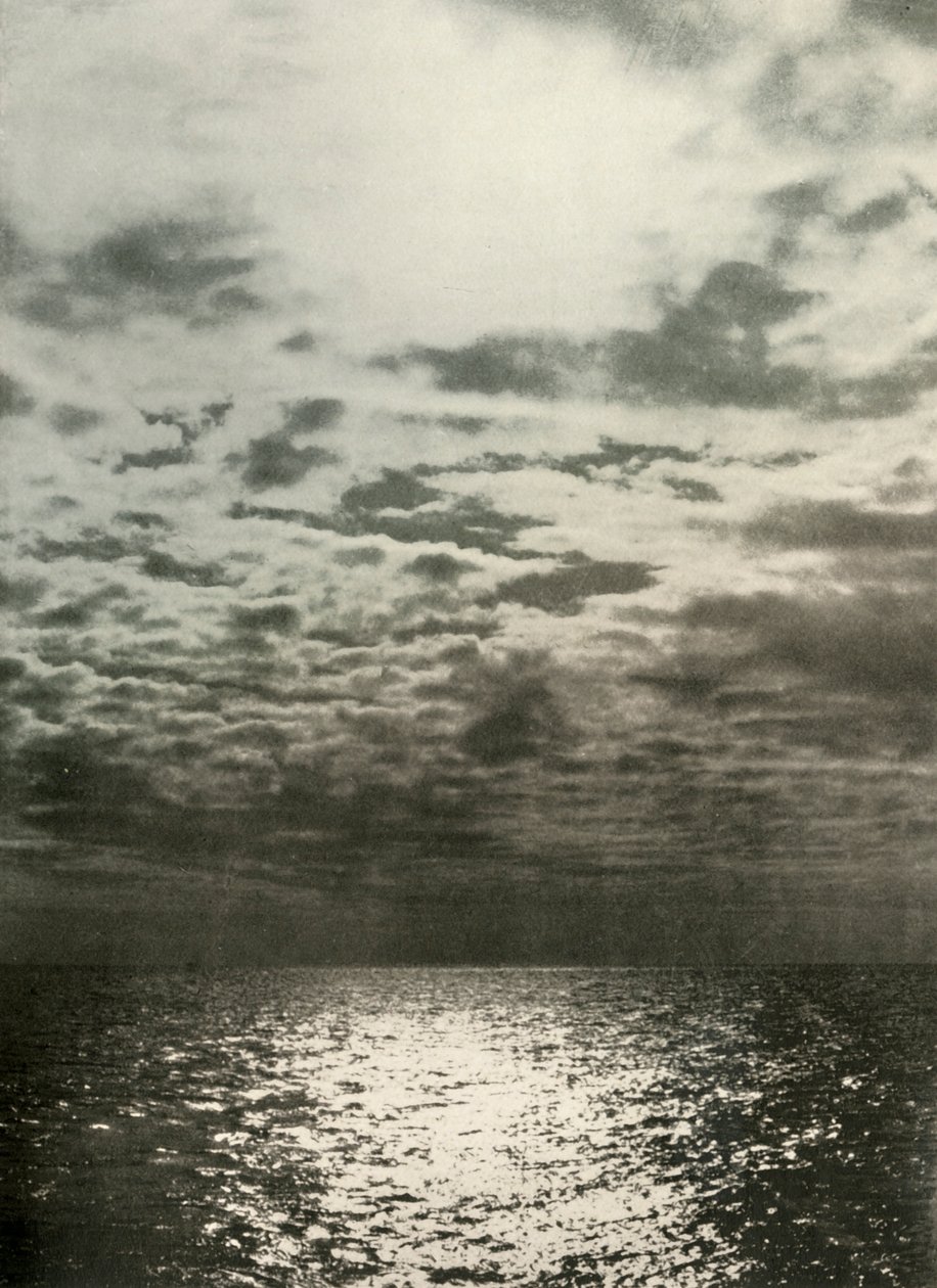 En molneffekt innan havet frös över, c1908, 1909 av Unbekannt