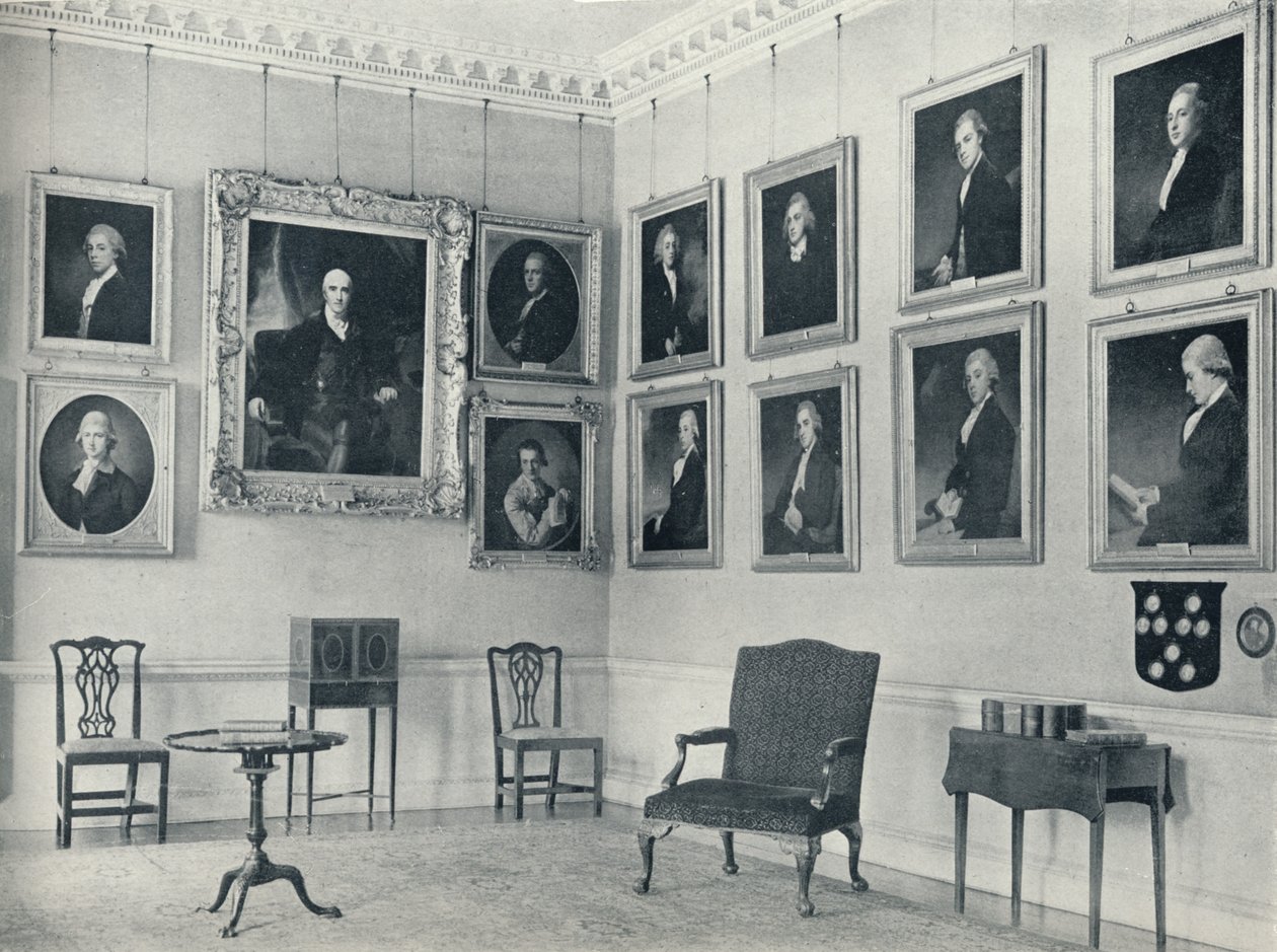 Ett hörn av salongen, 1926 av Unbekannt