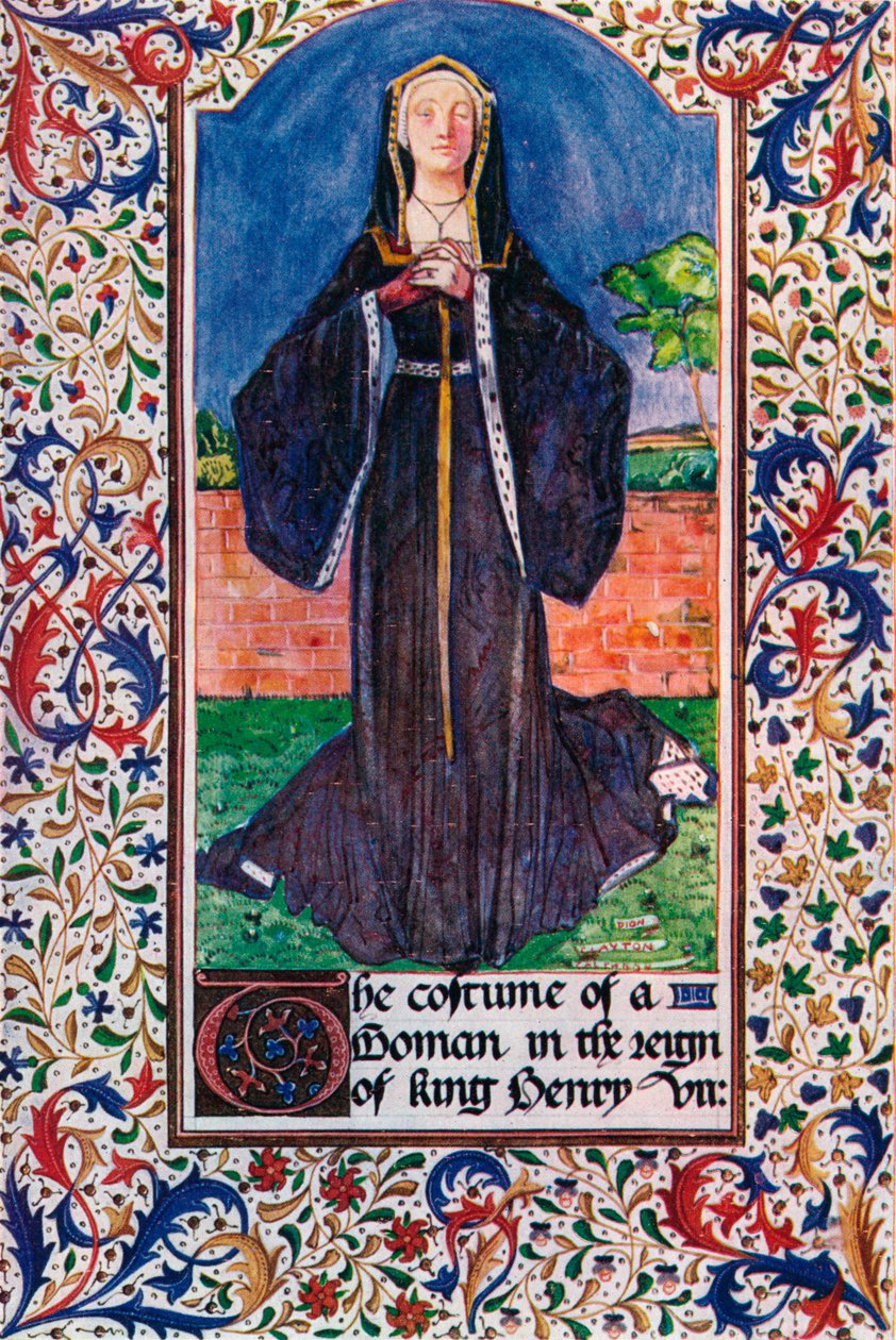 En kostym under kung Henrik VII:s regeringstid, 1907 av Unbekannt