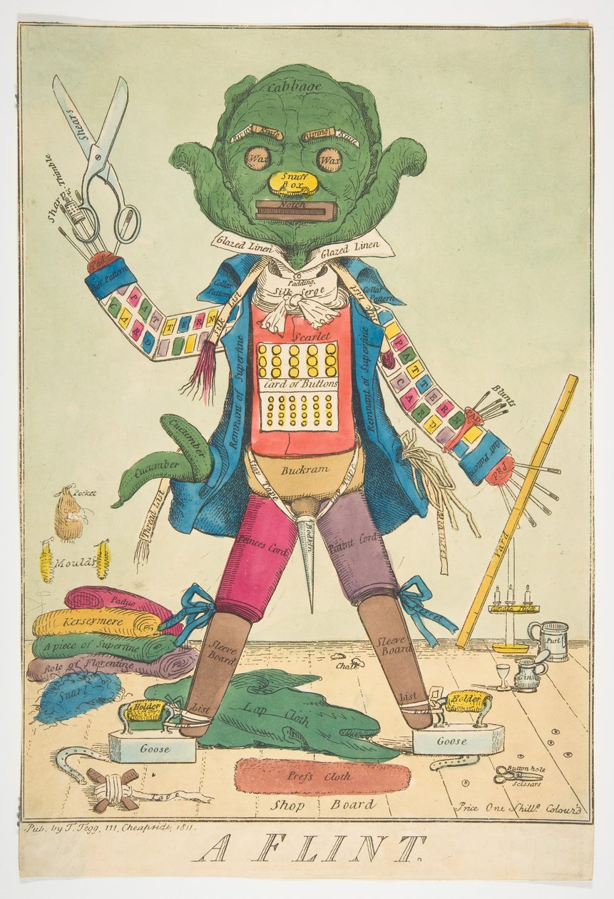 En flinta, 1811. av Unbekannt