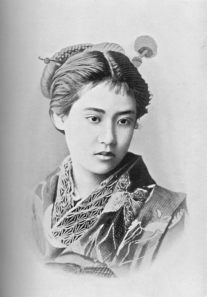 En japansk skönhet, 1902 av Unbekannt