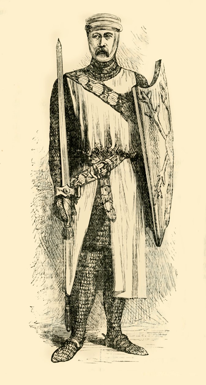 En tempelriddare, 1890. av Unbekannt