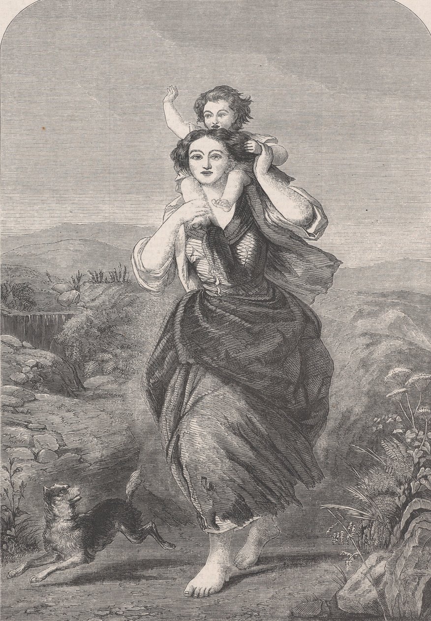 A Labor of Love, från Illustrated London News, 24 mars 1860. av Unbekannt
