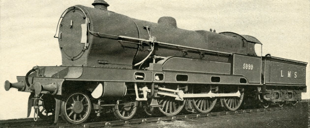 En ledande expresstyp på L.M.S. - The Rebuilt Claughton., c1930. av Unbekannt