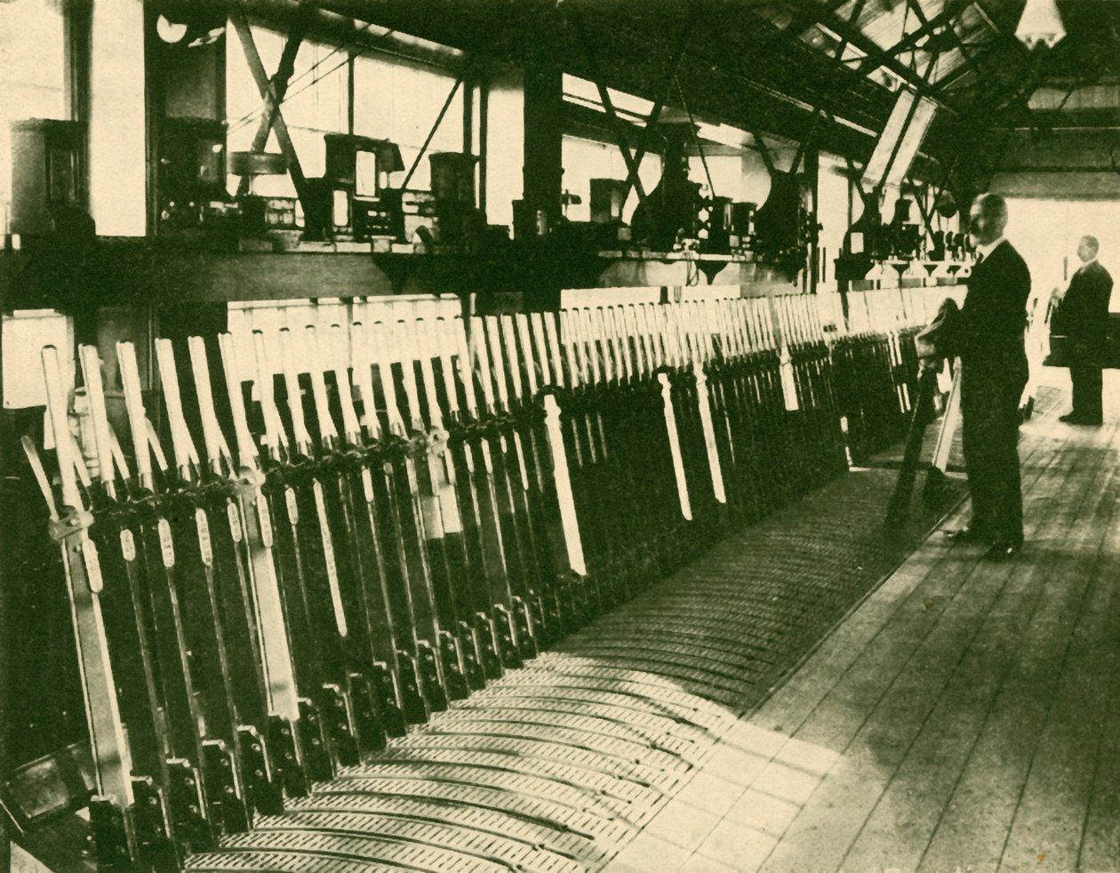A Manual Box on the Great Western Main Line, Reading, 1930. av Unbekannt