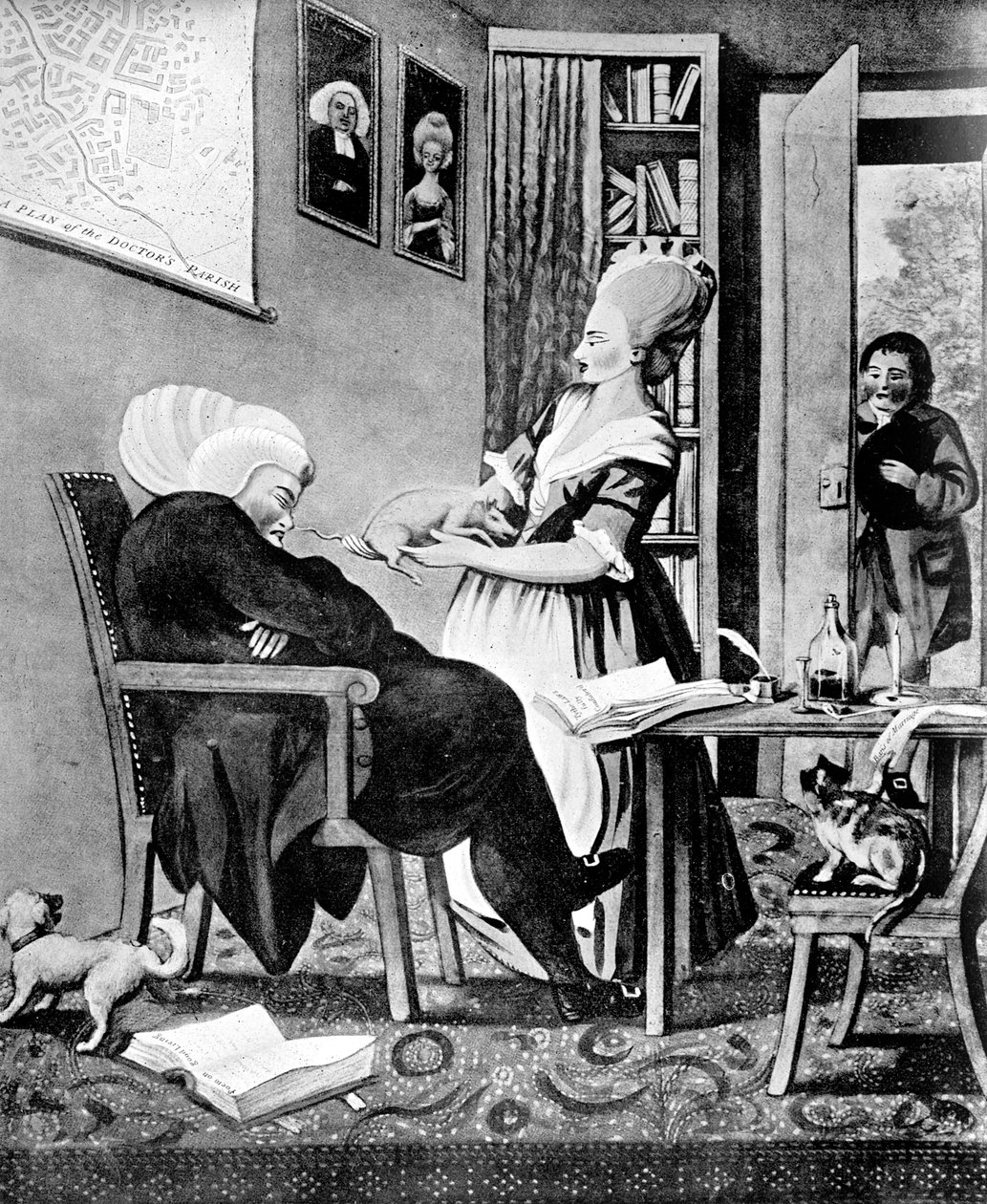 En behaglig metod för att rosa läkaren eller en Thythe Pig Ingen dålig syn. 1770 av Unbekannt