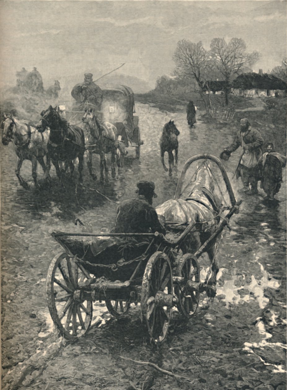 En polsk by: november 1886 av Unbekannt