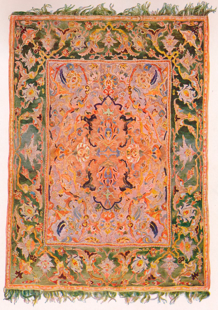 En polonaisematta från Persien, c1630, 1923 av Unbekannt