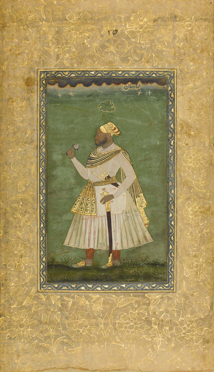 Ett porträtt av Farhad Khan, ca 1680. av Unbekannt