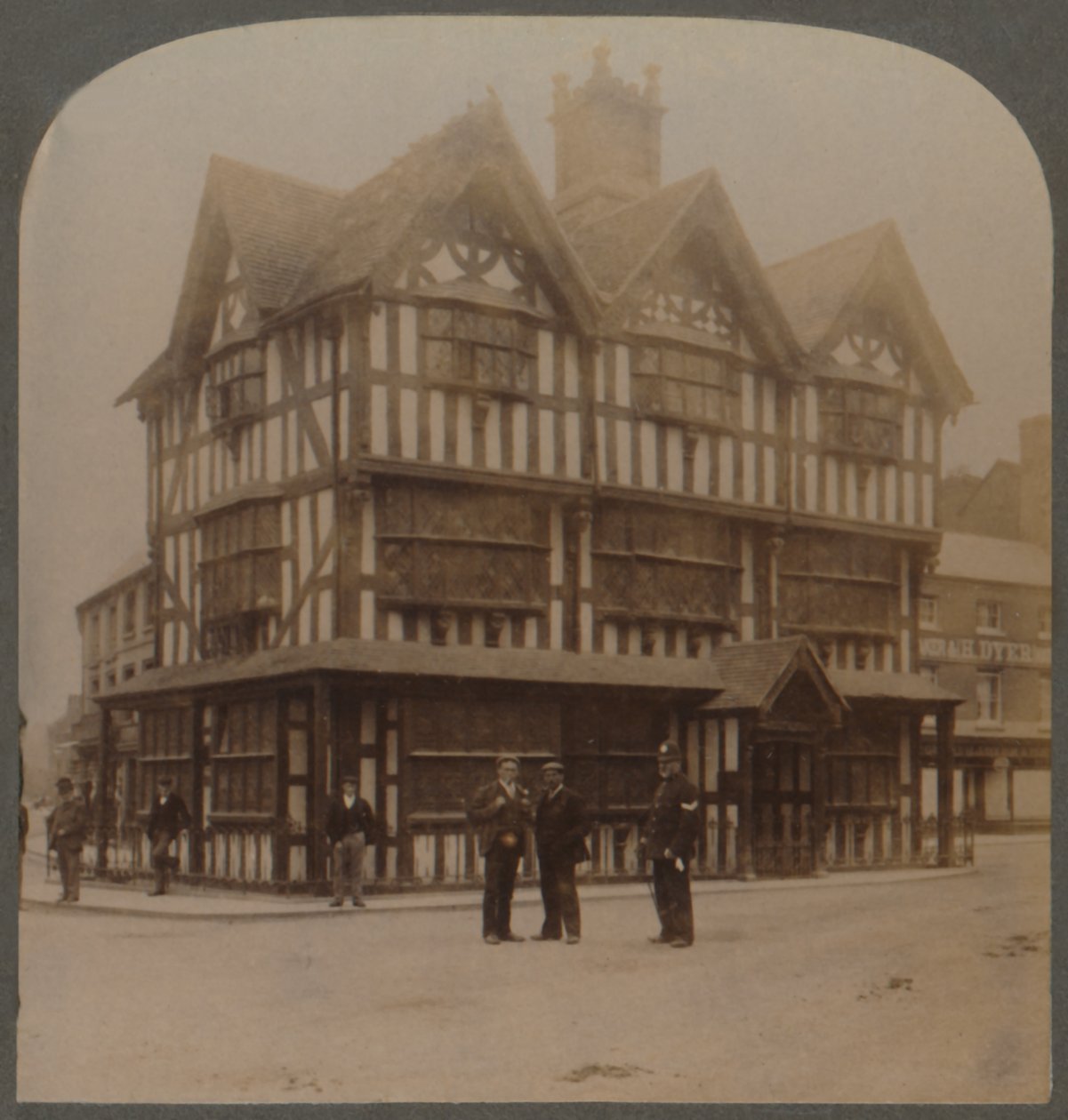 En relik från James I:s tid, 1603-25, Old House, Hereford, England, c1910. av Unbekannt