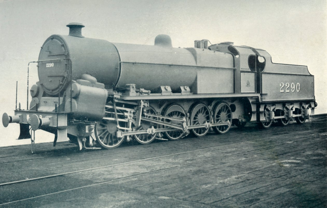Ett anmärkningsvärt lokomotiv på Midland, 1922. av Unbekannt
