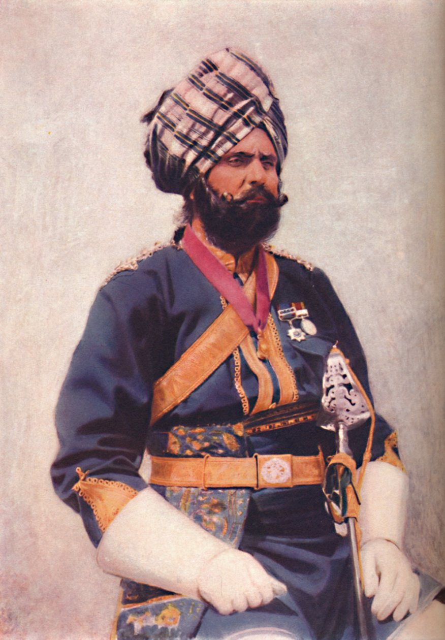 En Risaldar från det 16:e bengaliska kavalleriet, 1902 av Unbekannt