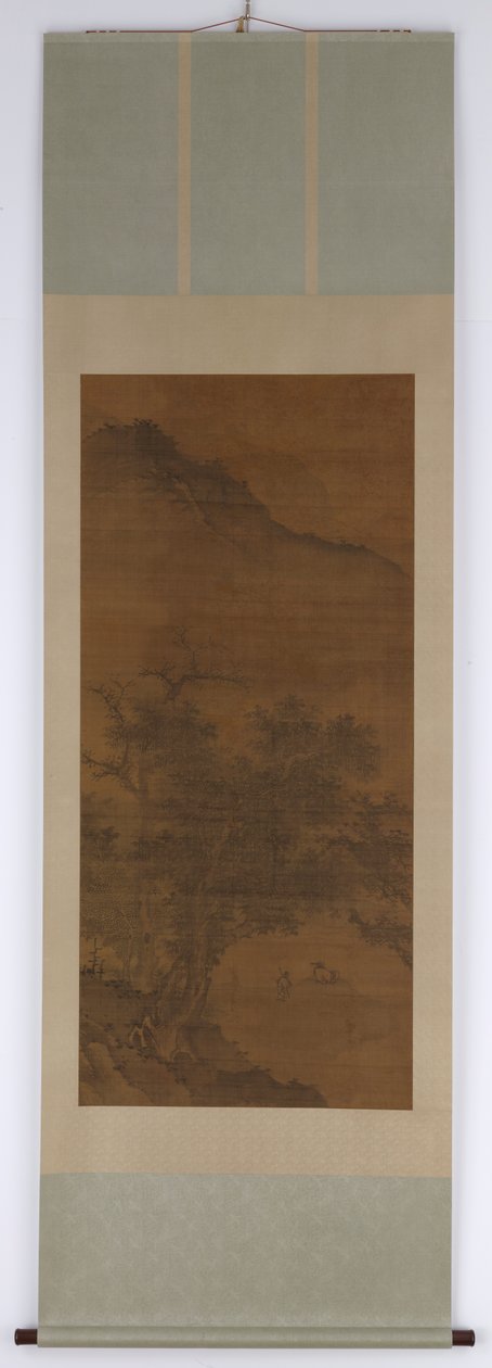 A Scholar under Trees Looking into the Distance, 1500-talet. av Unbekannt