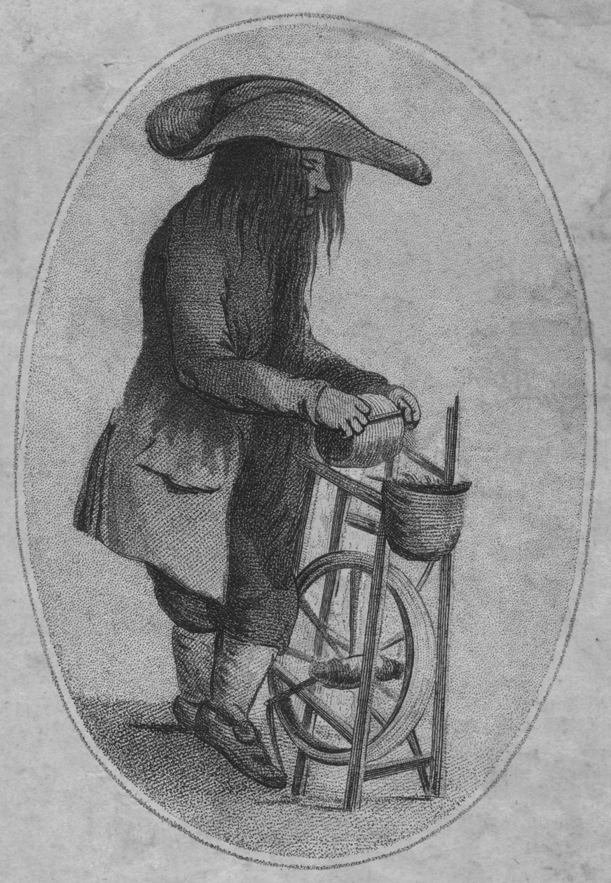 En skiss av en knivslip, 1753 av Unbekannt