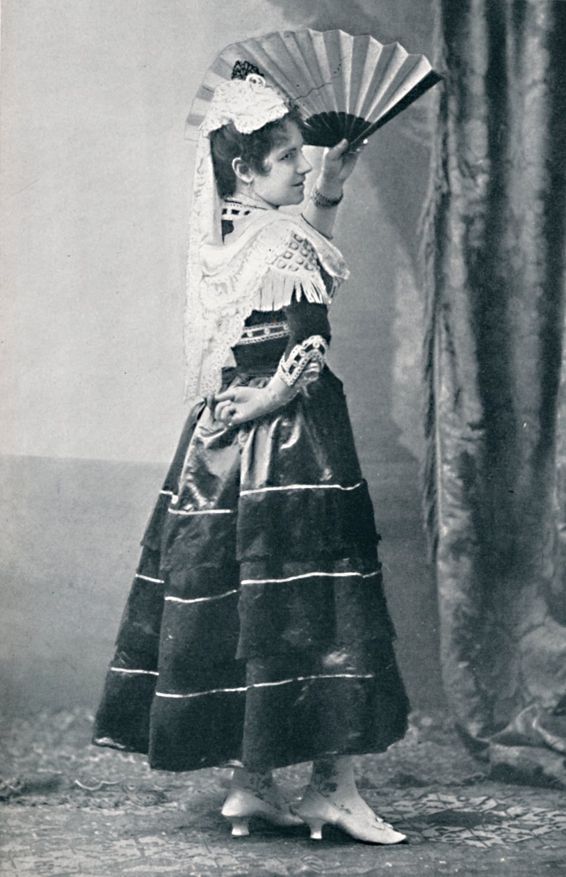 En spansk dansare, 1912 av Unbekannt