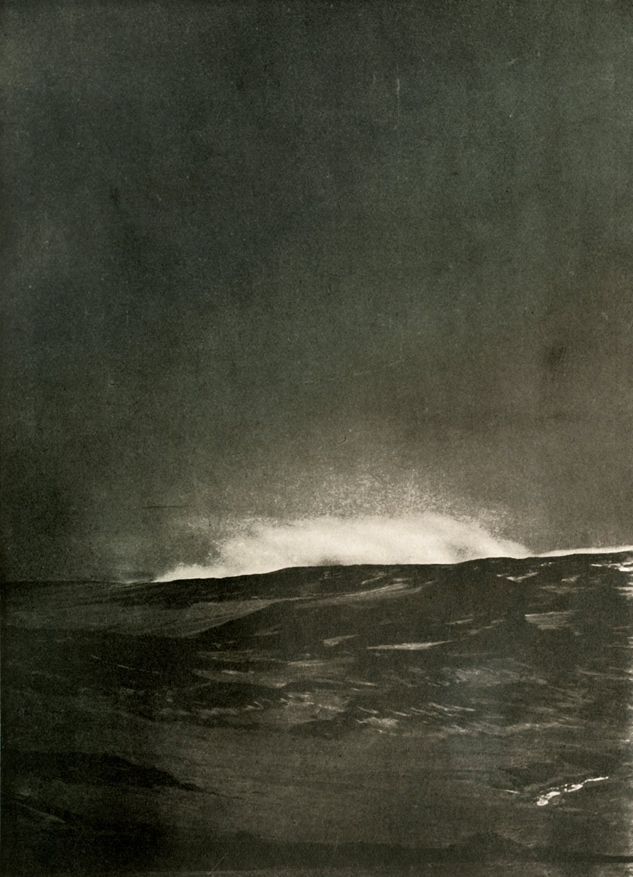 En ångexplosion på Mount Bird, c1908, 1909. av Unbekannt