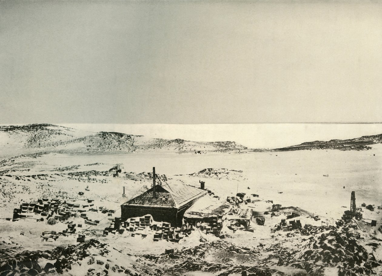 A View of the Hut Looking Northwards., c1908, 1909. av Unbekannt