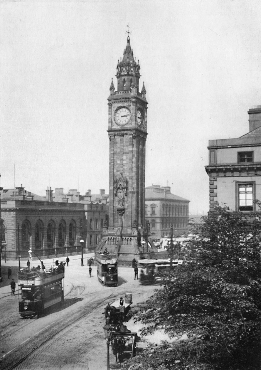 Ett välkänt landmärke i Belfast, 1910 av Unbekannt