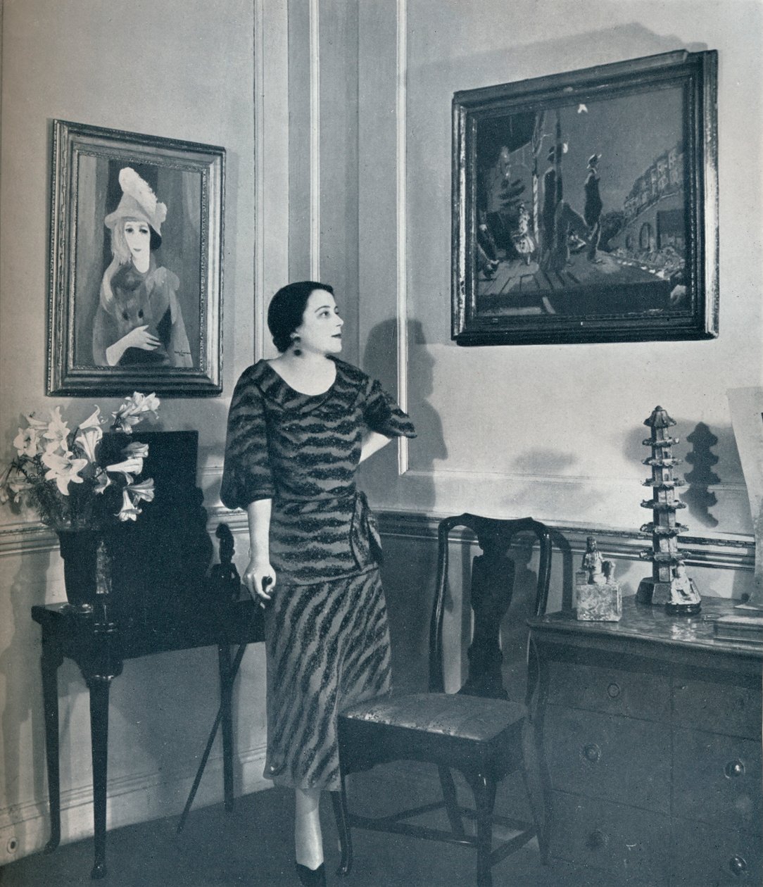 Ett hörn i Lady Jowitts hus, 1934 av Unbekannt