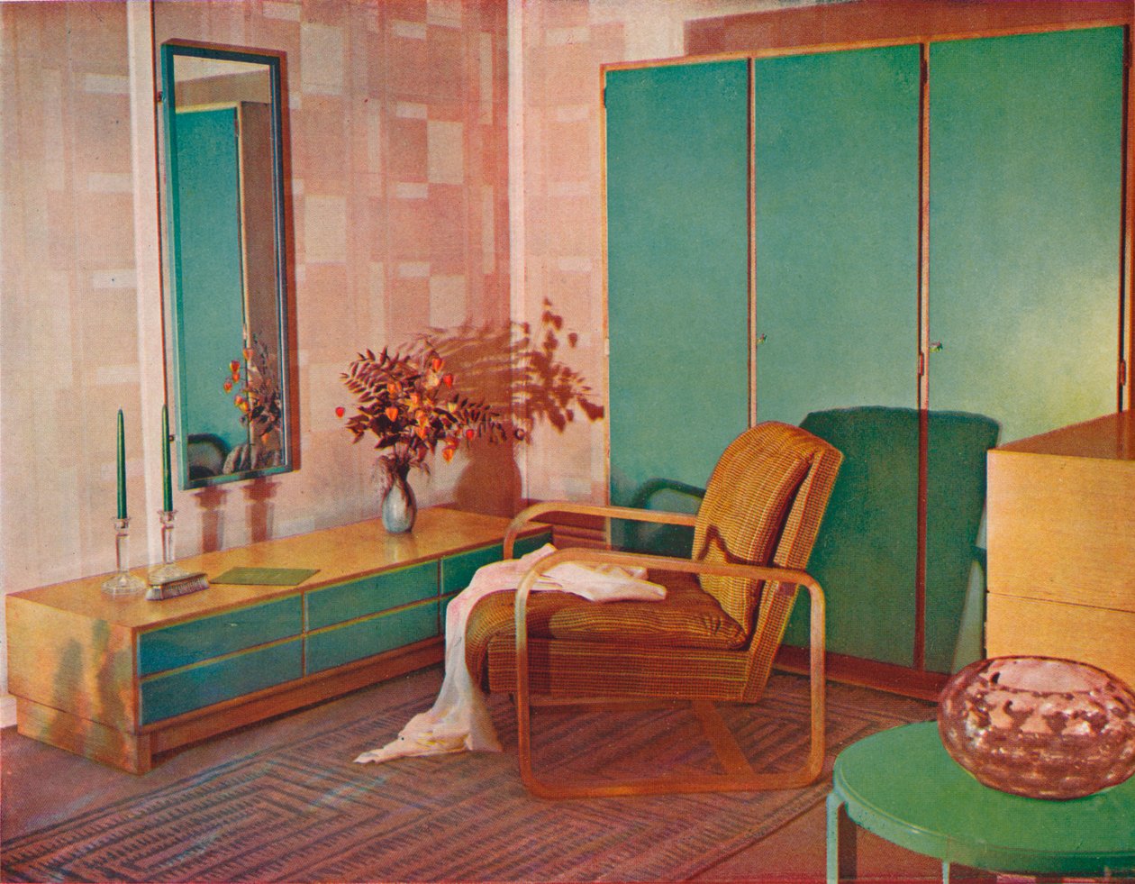 Ett hörn av showroom för Henry Stone & Son of Banbury, 1935 av Unbekannt