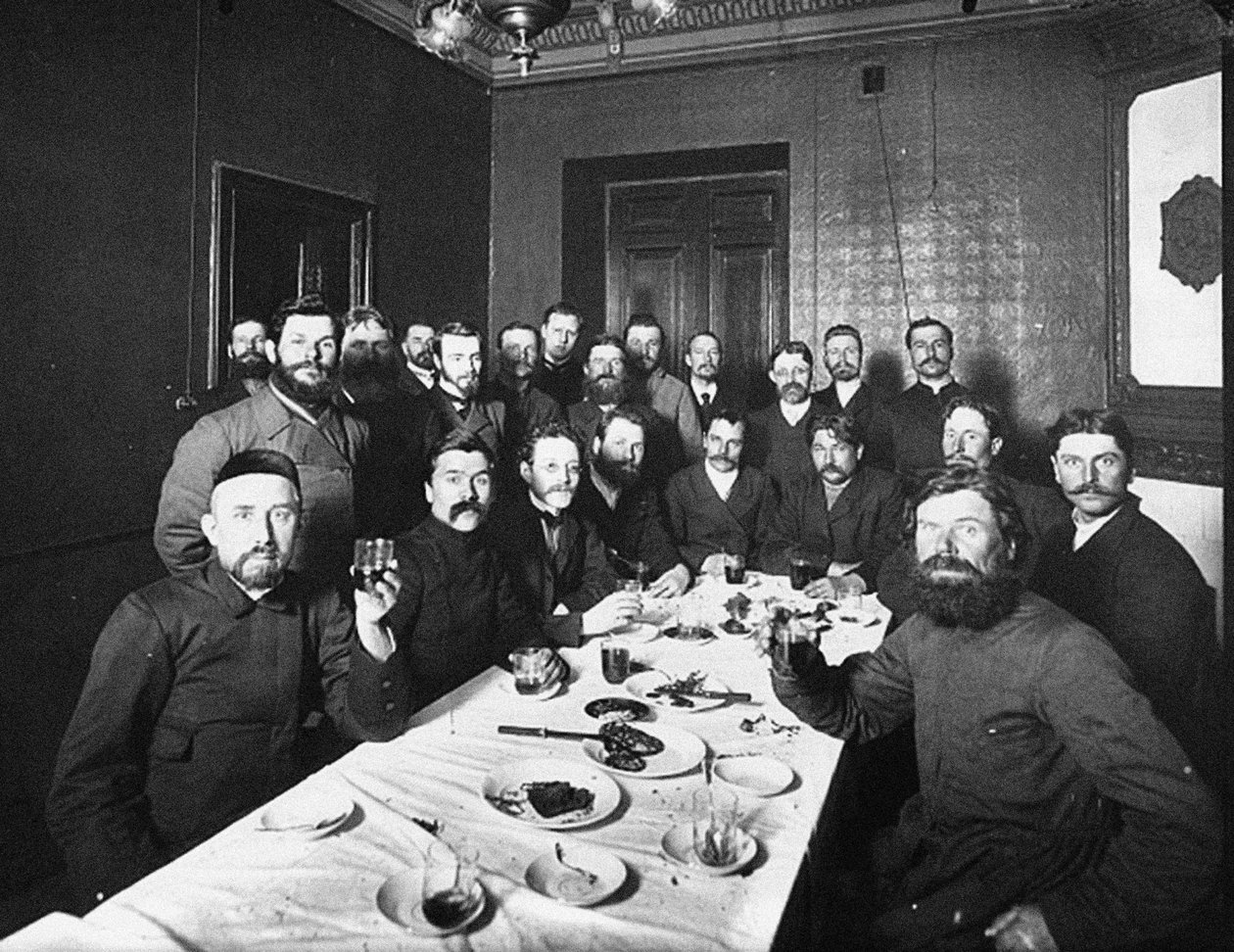 En grupp deputerade från andra duman, 1907 av Unbekannt