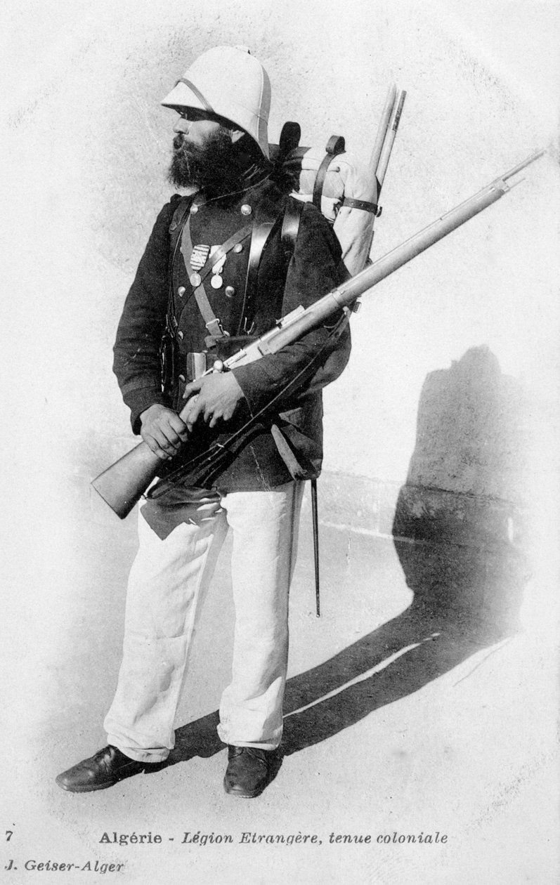 En legionär, Algeriet, c1910 av Unbekannt