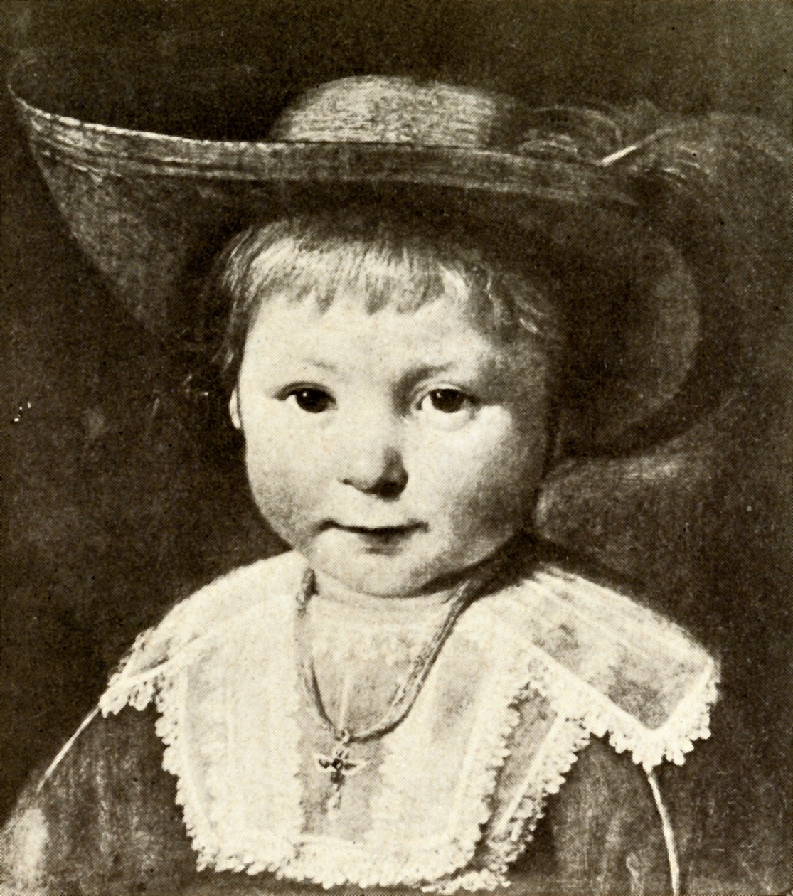 En liten holländsk pojke från ett porträtt av Cuyp, c1640-1690, 1937. av Unbekannt