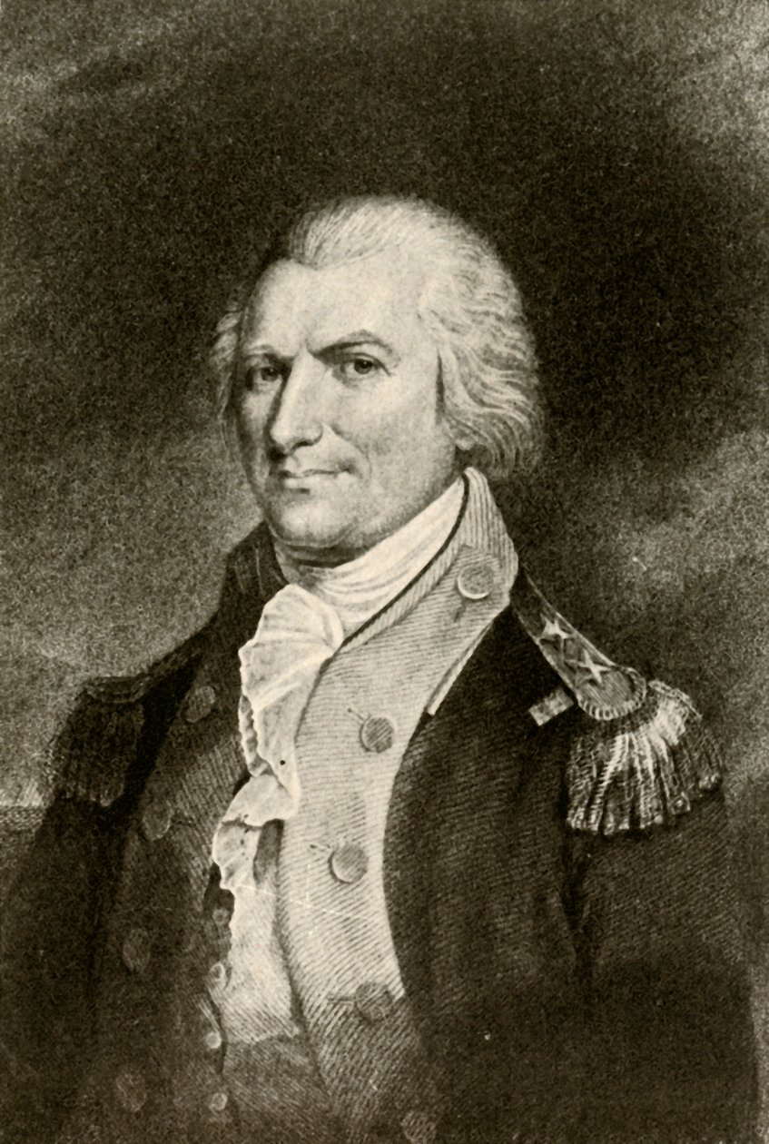 Ett porträtt av generalmajor St. Clair, c1775, 1937. av Unbekannt