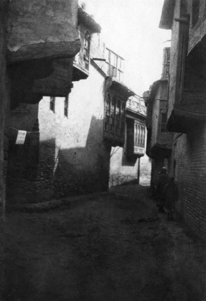 En gata i Bagdad, 1918 av Unbekannt