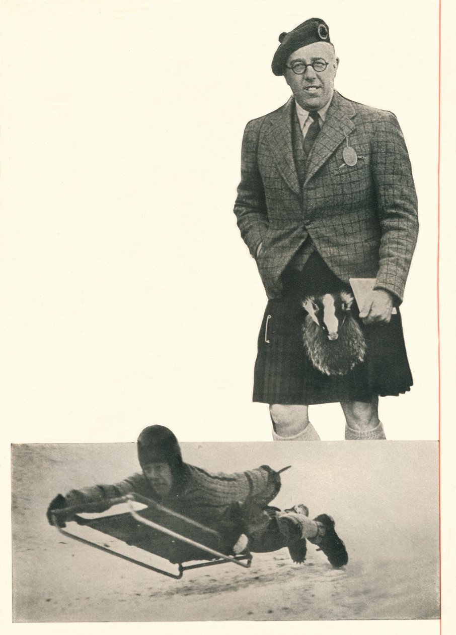 Ett ord från Lord Northesk I Bank On Booths At Every Turn, c1935 1935 av Unbekannt