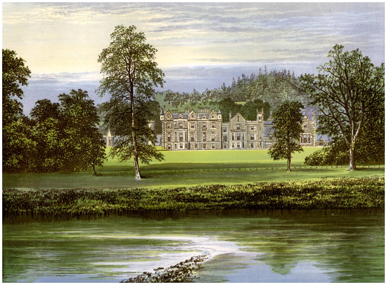 Abbotsford, Roxburghshire, Skottland, hem för familjen Scott, c1880 av Unbekannt