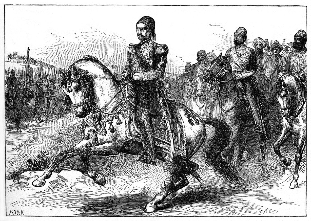Abdul Hamid II, Sultan av det osmanska riket, 1900 av Unbekannt