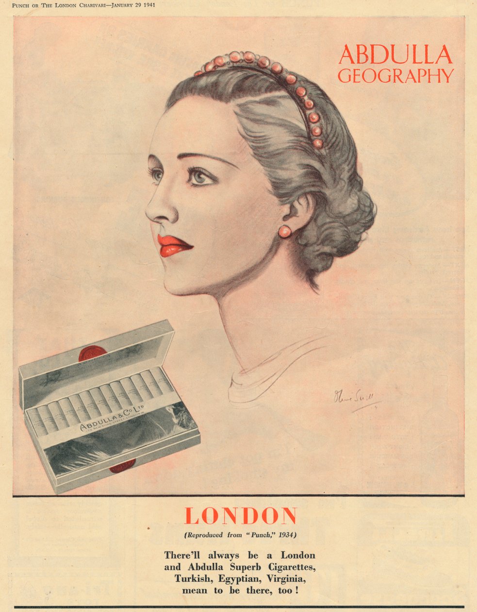 Abdulla Geografi - London, 1941 av Unbekannt