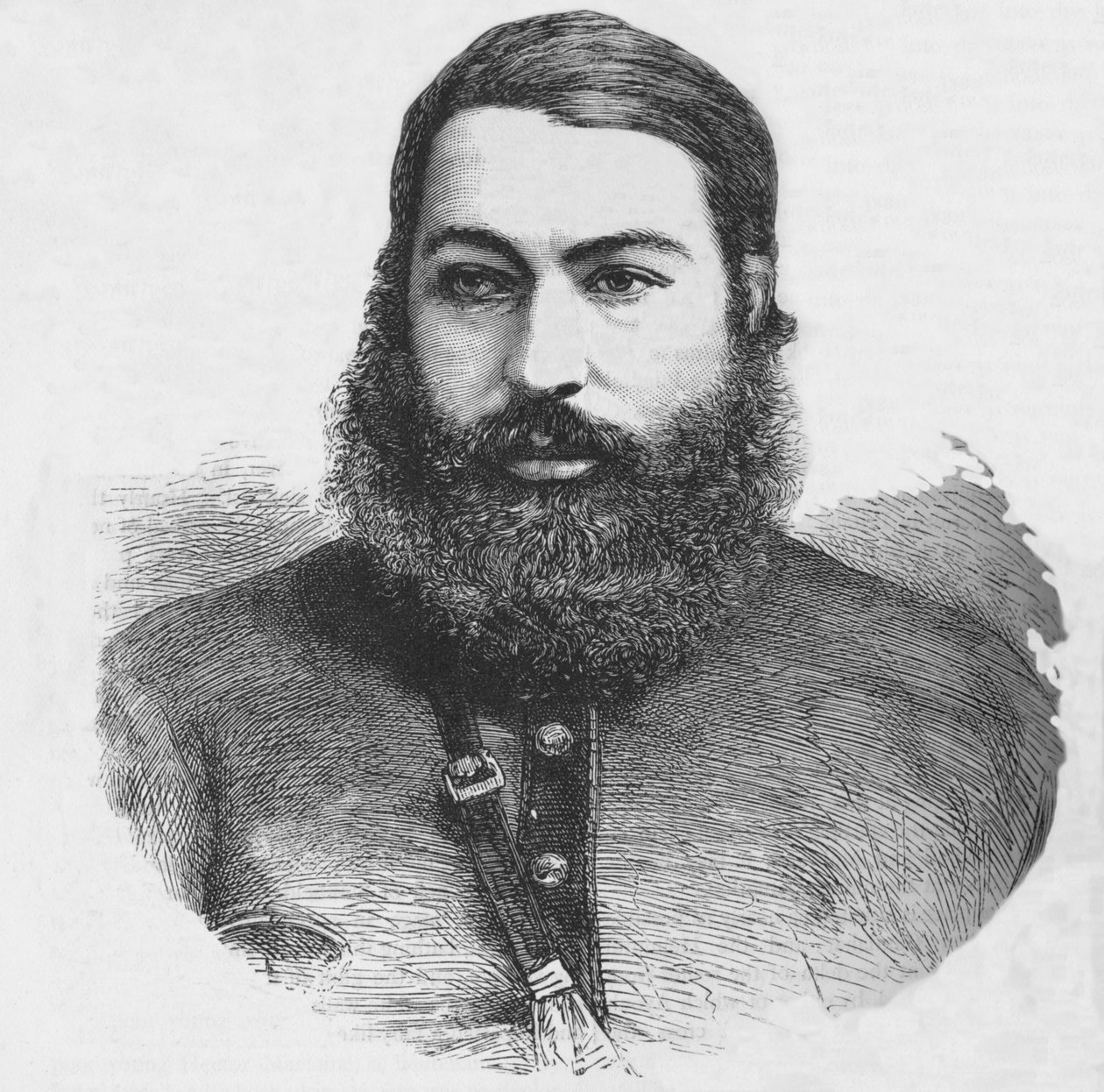 Abdur Rahman Khan, Ameer från Afghanistan, c1880 av Unbekannt