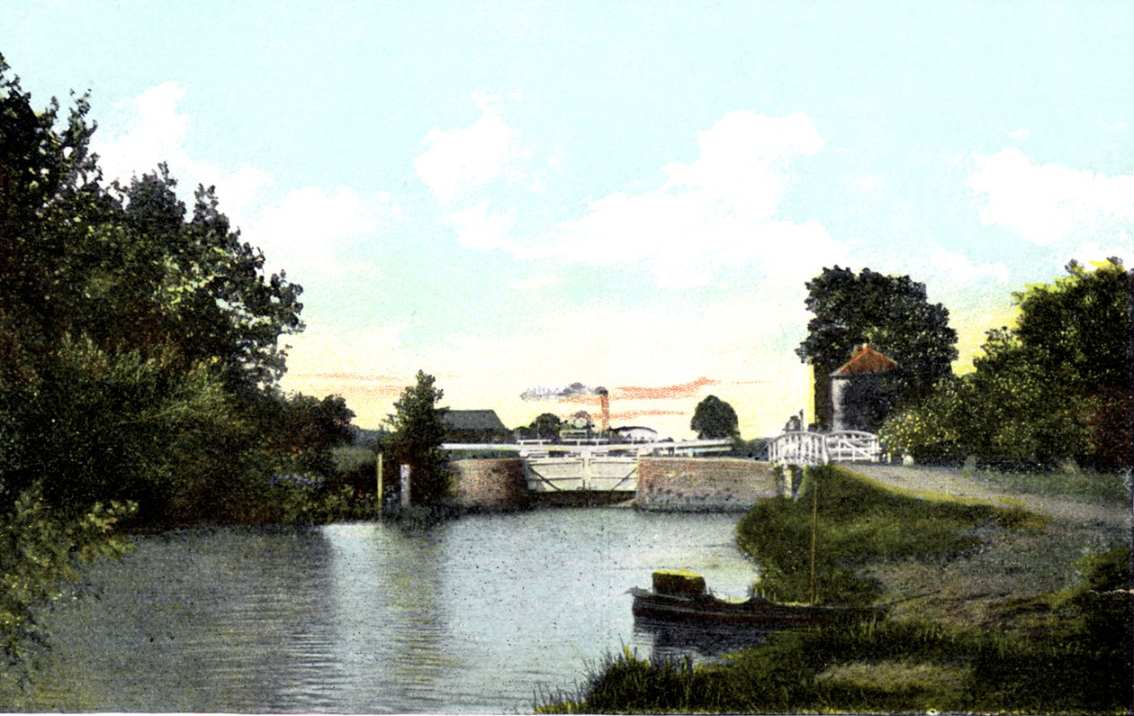 Abingdon Lock, Oxfordshire, 1900-talet av Unbekannt