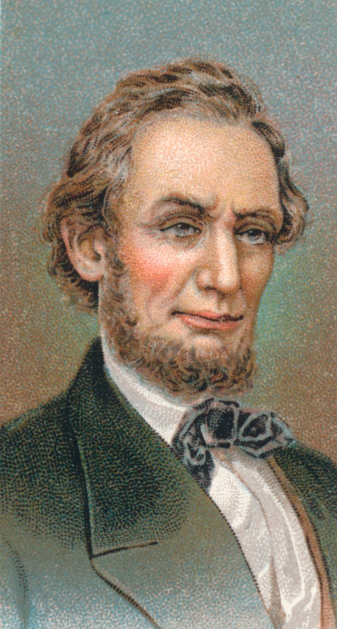 Abraham Lincoln 1809-1865 USA:s 16:e president, 1924 av Unbekannt